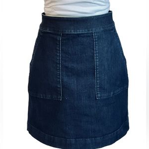 EUC Loft Jean Skirt Size 4